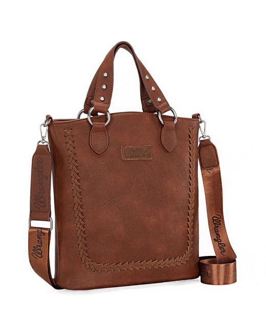 Wrangler Brown Top-handle Satchel Bags