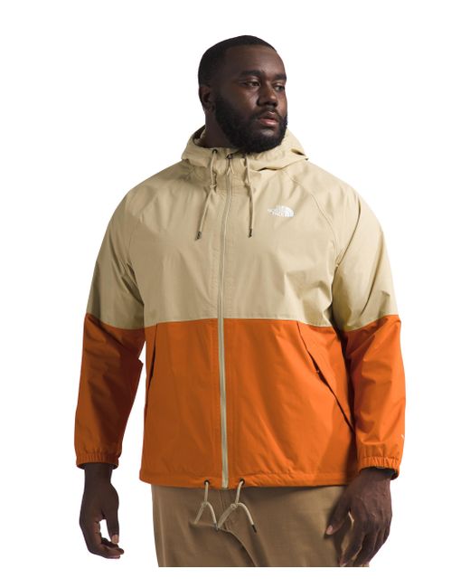 The North Face Orange S Antora Rain Hoodie for men