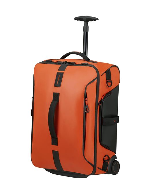 Samsonite Orange Paradiver Light Travel Bag/backpack With 2 Wheels S