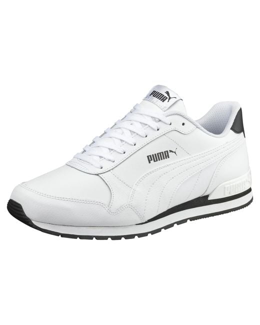 PUMA White St Runner V2 Full L Sneakers