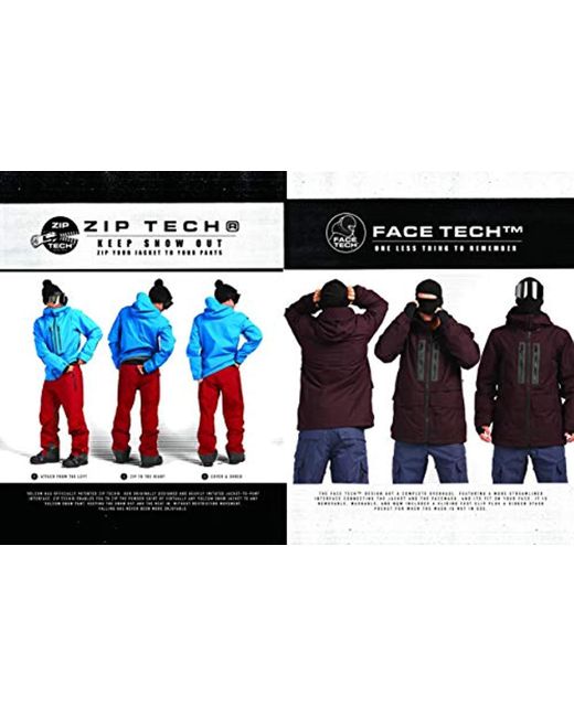 Volcom L Gore tex Jacket in Purple for Men Lyst