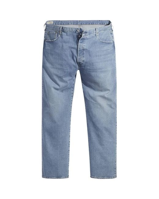 Levi's Blue 501 Original Fit Big & Tall Jeans for men