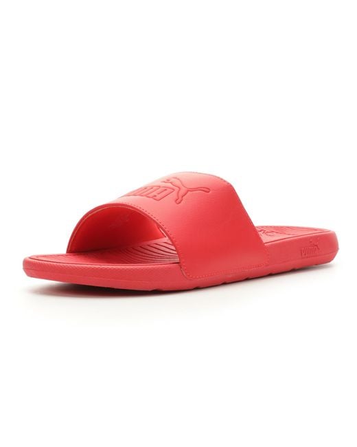 PUMA Red Cool Cat 2.0 Slide Sandals for men
