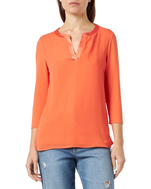Comma, Orange T-Shirt 3/4 Arm