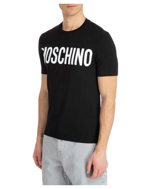 Moschino T-Shirt Black 48 EU für Herren