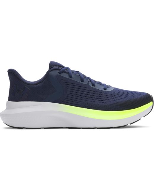 Under Armour Rogue 5 Hardloopschoenen Voor Washed Marineblauw High Vis Geel Zwart in het Blue voor heren