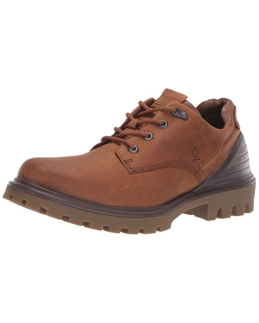 Ecco Rubber Tredtray Waterproof Low Hydromax Hiking Shoe in Brown for Men -  Save 34% | Lyst