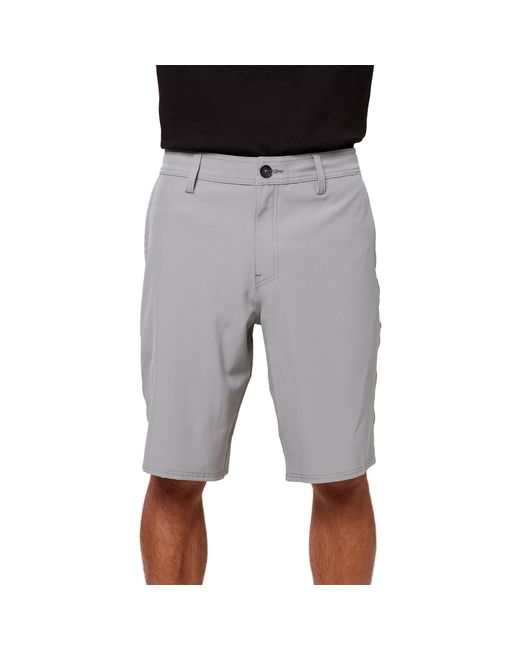 O'neill Sportswear Water Resistant Hybrid Walk Short in Gray für Herren