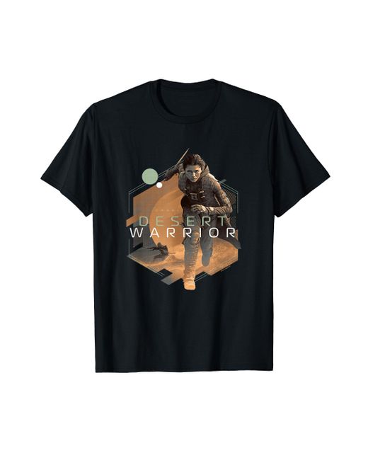 Dune Black Part Two Chani Desert Warrior Ready To Fight Big Poster T-shirt for men