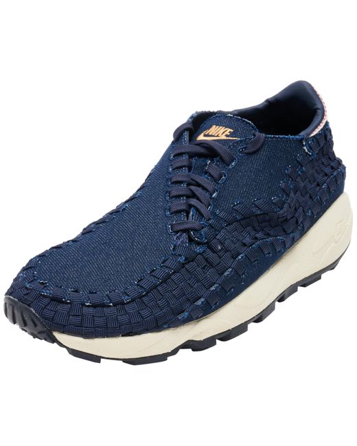 Nike Blue Air Footscape Woven Sneaker for men