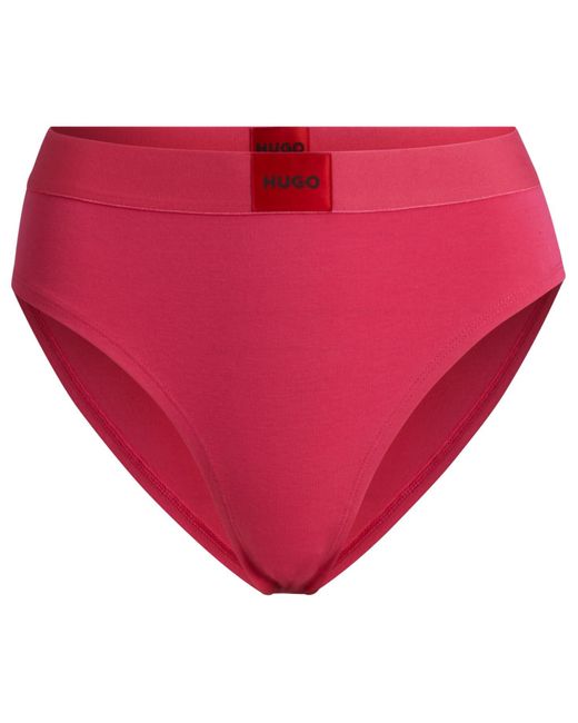 HUGO Pink Brief HW RED Label