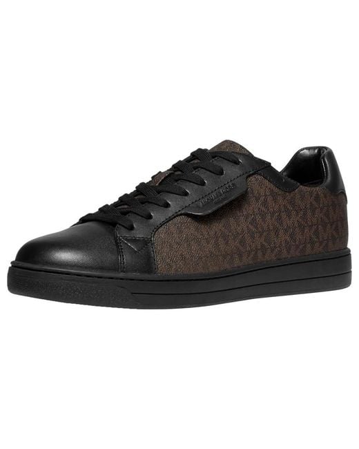 Michael Kors Black Keating Lace Up Sneaker for men