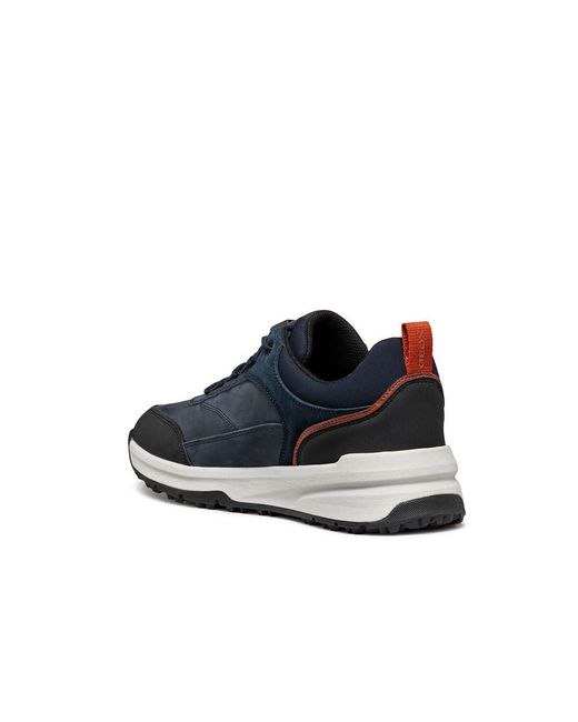 Geox Blue U Sterratrail + Grip Sneaker for men