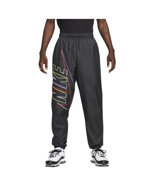 Nike Black Club Woven Pants for men