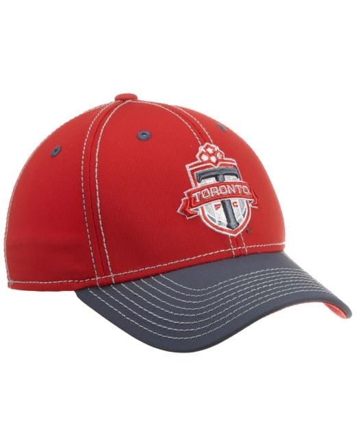 Adidas Red Mls Toronto Fc Authentic Player's Hat for men