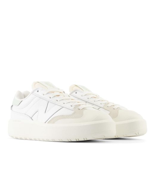 302, Sneaker Hombre, Blanco, 38.5 EU New Balance de color White