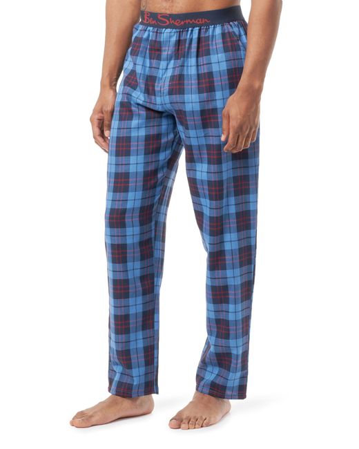 Underwear Pantalon Lounge pour Léger – 100% Coton Bas de Ben Sherman pour homme en coloris Blue