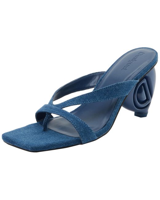 Desigual Women's Blue Shoes_heart Sandal