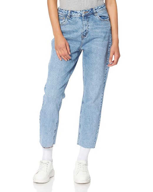 Vero Moda Denim Vmbrenda Hr Straight A Cut Gu384 Ga Noos Jeans in Light  Blue (Light Blue Denim) (Blue) | Lyst UK