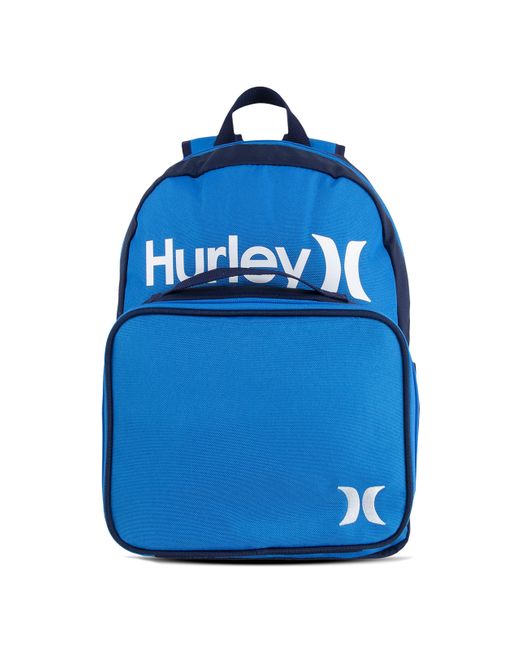 Hurley Blue One And Only Backpack And Lunch Set for men