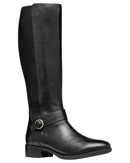 Geox Black D Felicity C Fashion Boot