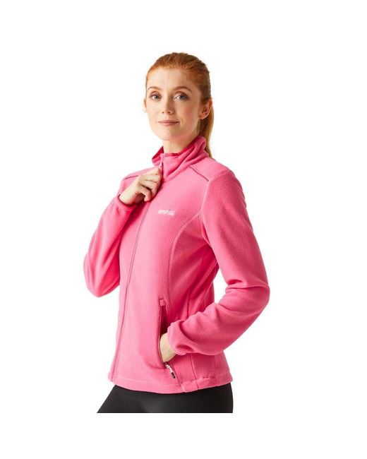 Regatta Pink S Floreo Iv Full Zip Symmetry Fleece Jacket