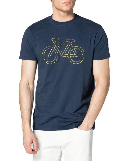 Springfield Camiseta Regular Bici Reconsider T-Shirt Uomo 