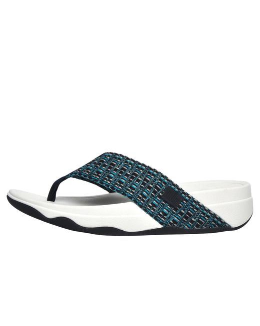 Fitflop Blue Surfer Toe-post S
