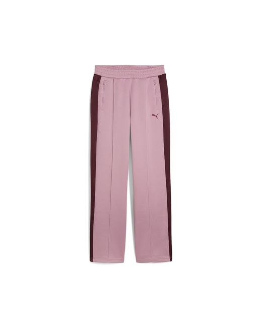 Pantaloni da allenamento da donna T7 Always On Straight di PUMA in Purple