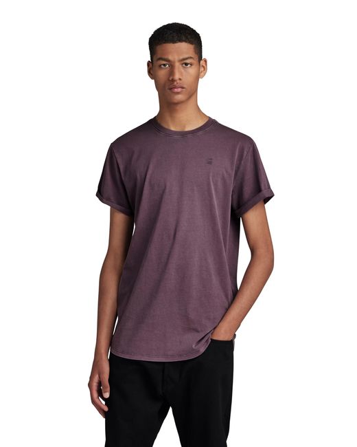 G-Star RAW Purple Lash T-shirt for men