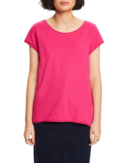Esprit Pink 994ee1k322 T-Shirt