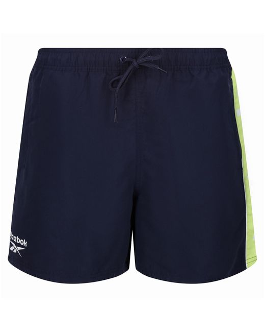 Reebok Blue S Reu Swim Shorts Navy/yellow M for men