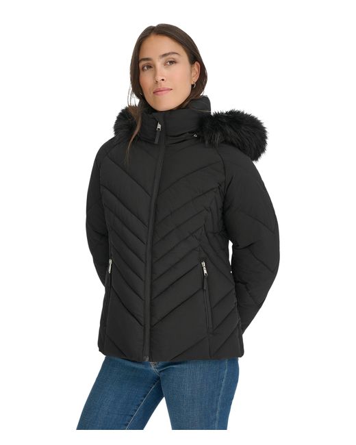 Tommy Hilfiger Heavy Weight Essential Short Puffer Jacket in Black Lyst UK