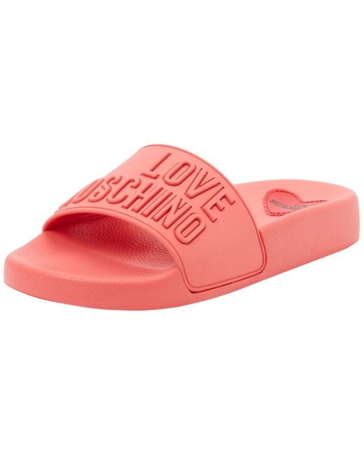 Love Moschino Black Polja28052g0mi15502 Sandal