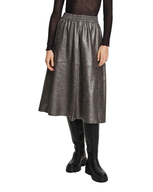093EO1D304 Jupe Esprit en coloris Black
