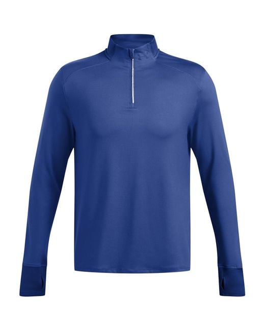 Under Armour S Launch Pro Quarter Zip Tech Blue M for men