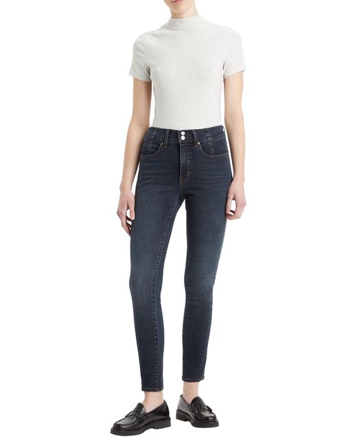 Levi's 311 Shp Corset Skinny Jeans in Black Lyst UK