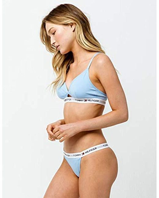 Tommy Hilfiger Light Blue Thong Lyst