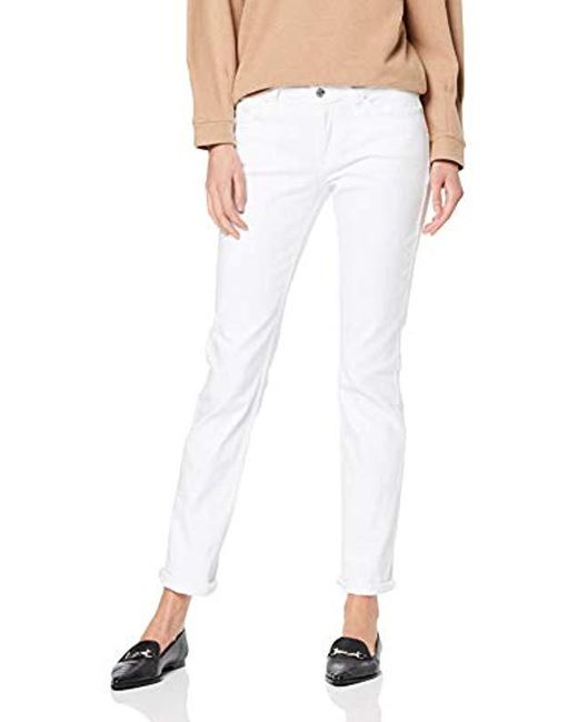 Mujer ROME STRAIGHT RW CLR Straight Jeans Tommy Hilfiger de color Blanco |  Lyst