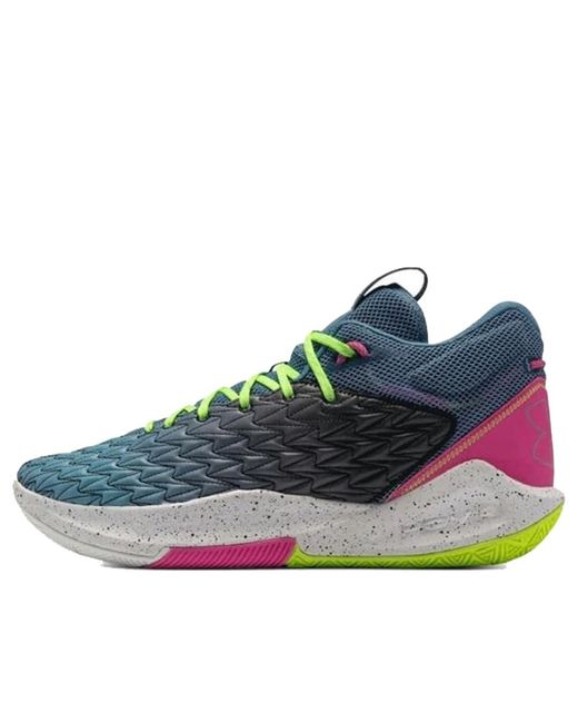 Under Armour HOVR Erwachsene Havoc 5 Clone Basketballschuhe in Blue für Herren
