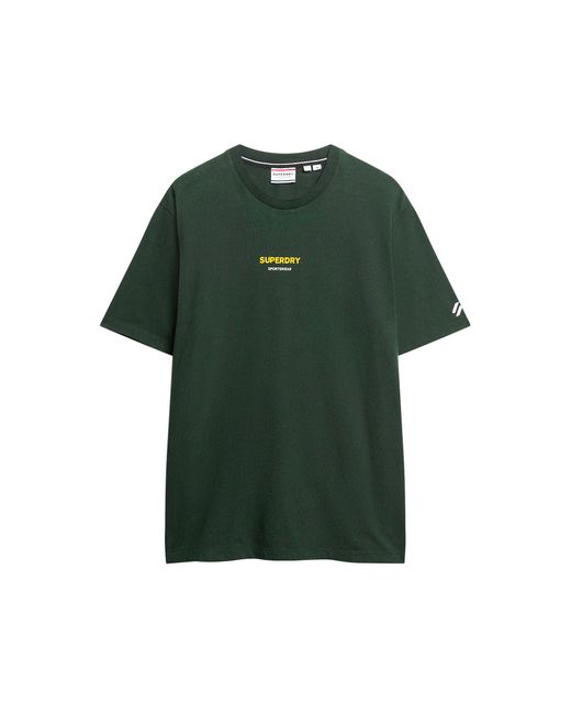 Superdry Sportswear Logo Loose Tee Kurzarm Shirt, in Green für Herren