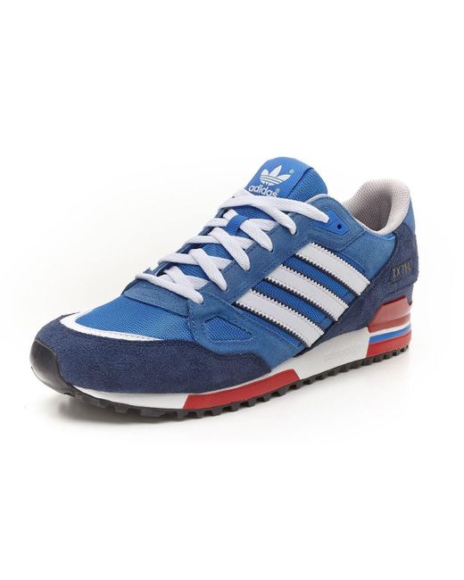 adidas Suede S Originals Black Blue White Zx 750 Casual Trainers Shoes Size for Men - Save - Lyst