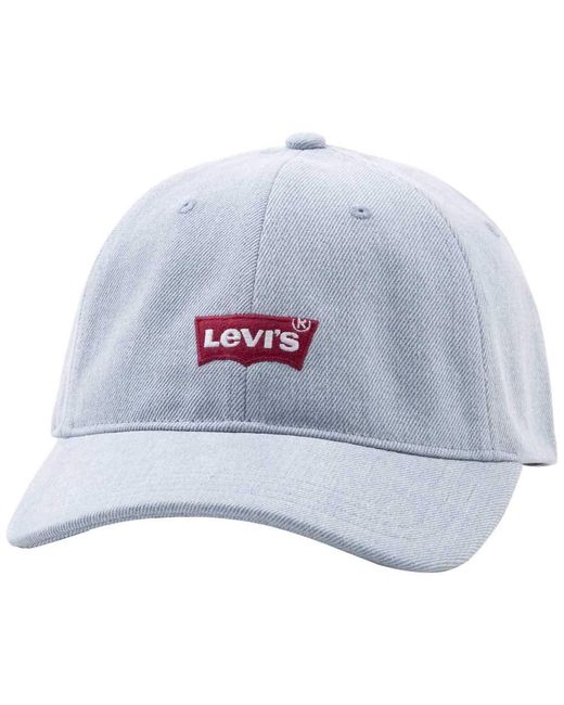 Levi's Levis Footwear And Accessories Mid Batwing Denimiced Flat Cap