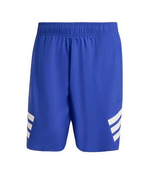 adidas 3-stripes Swim Shorts 8-inch in Blue for Men Lyst UK