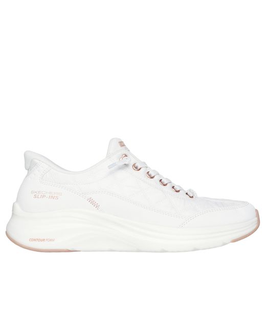 Skechers Contour Foam Sneaker in het White