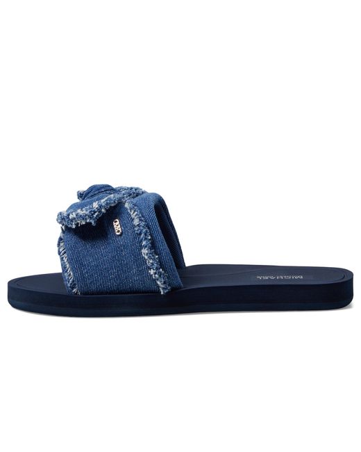 Michael Kors Blue Betsy Slide Sandal