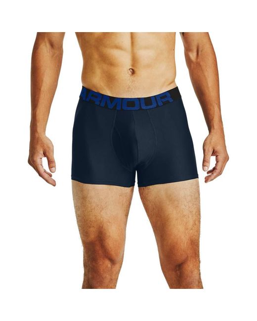 Under Armour Tech 3 Zoll Boxerjock in Blau für Herren - Sparen Sie 37% -  Lyst