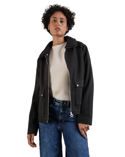 Street One Kurze Jacke in Schwarz Lyst DE