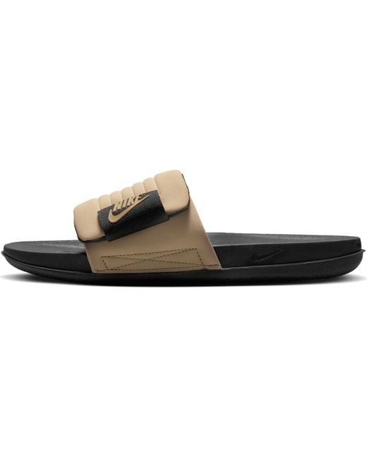 Nike OFFCOURT Adjust Slides in Black für Herren