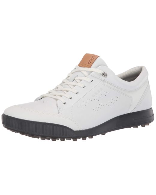 Ecco Leather Street Retro 2.0 Golf Shoes in Bright White (White) for Men |  Lyst